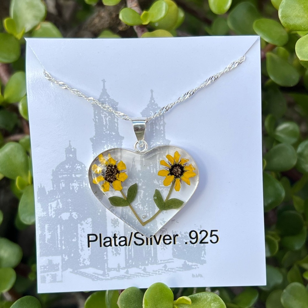 Sunflower Necklace